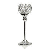 Crystal Tealight Candle Holders Coffee Dining Table