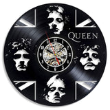 Queen Rock Band Wall Clock Modern Design Music Theme Classic