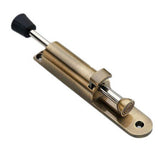 Stainless Steel Telescopic Door Stopper Silver Spring Loaded