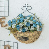 Artificial flowers plants Wall Hanging wall decoration