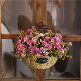 Artificial flowers plants Wall Hanging wall decoration