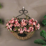 Artificial flowers plants Wall Hanging wall decoration