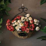 Artificial flowers plants Wall Hanging wall decoration