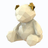 resin abstract cute baby bear figurines home decor