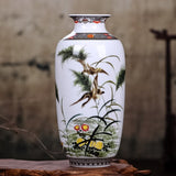 Jingdezhen Ceramic Vase Vintage Chinese Style Animal Vase