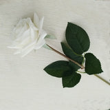 7 Pcs Real Touch Branch Stem Latex Rose Hand Feel Felt Simulation Decorative