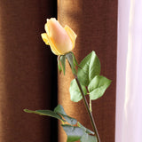 7 Pcs Real Touch Branch Stem Latex Rose Hand Feel Felt Simulation Decorative