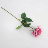 7 Pcs Real Touch Branch Stem Latex Rose Hand Feel Felt Simulation Decorative