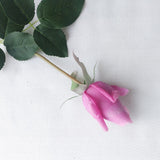 7 Pcs Real Touch Branch Stem Latex Rose Hand Feel Felt Simulation Decorative