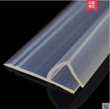 2 Meter/lot Widened F/h shape silicone rubber shower room