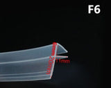 2 Meter/lot Widened F/h shape silicone rubber shower room