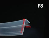 2 Meter/lot Widened F/h shape silicone rubber shower room