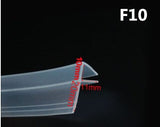 2 Meter/lot Widened F/h shape silicone rubber shower room